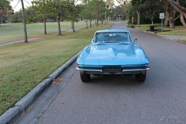 1967 Blue Chevrolet Corvette
