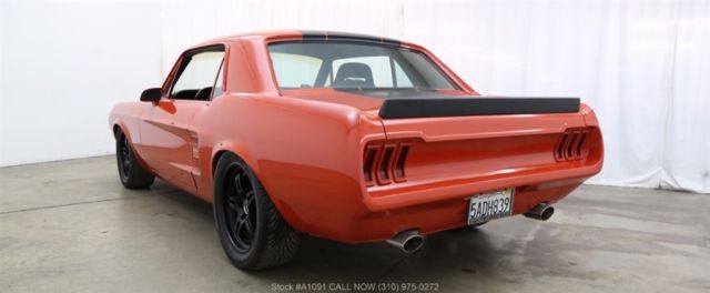 1967 Orange Ford Mustang