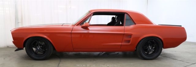 1967 Orange Ford Mustang