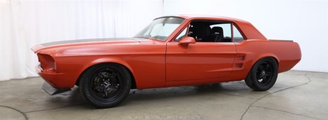1967 Orange Ford Mustang