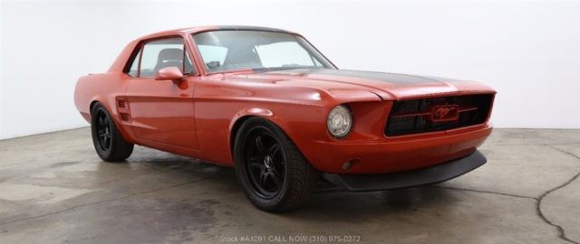 1967 Orange Ford Mustang