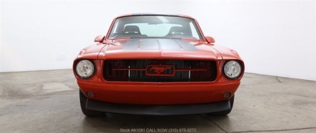 1967 Orange Ford Mustang