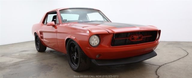 1967 Orange Ford Mustang