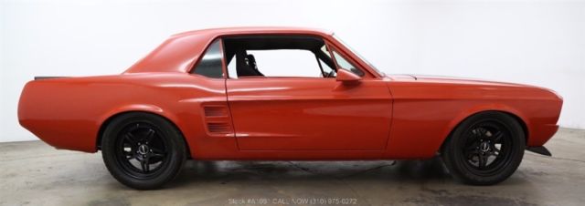 1967 Orange Ford Mustang