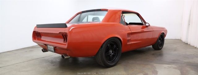 1967 Orange Ford Mustang