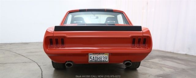 1967 Orange Ford Mustang