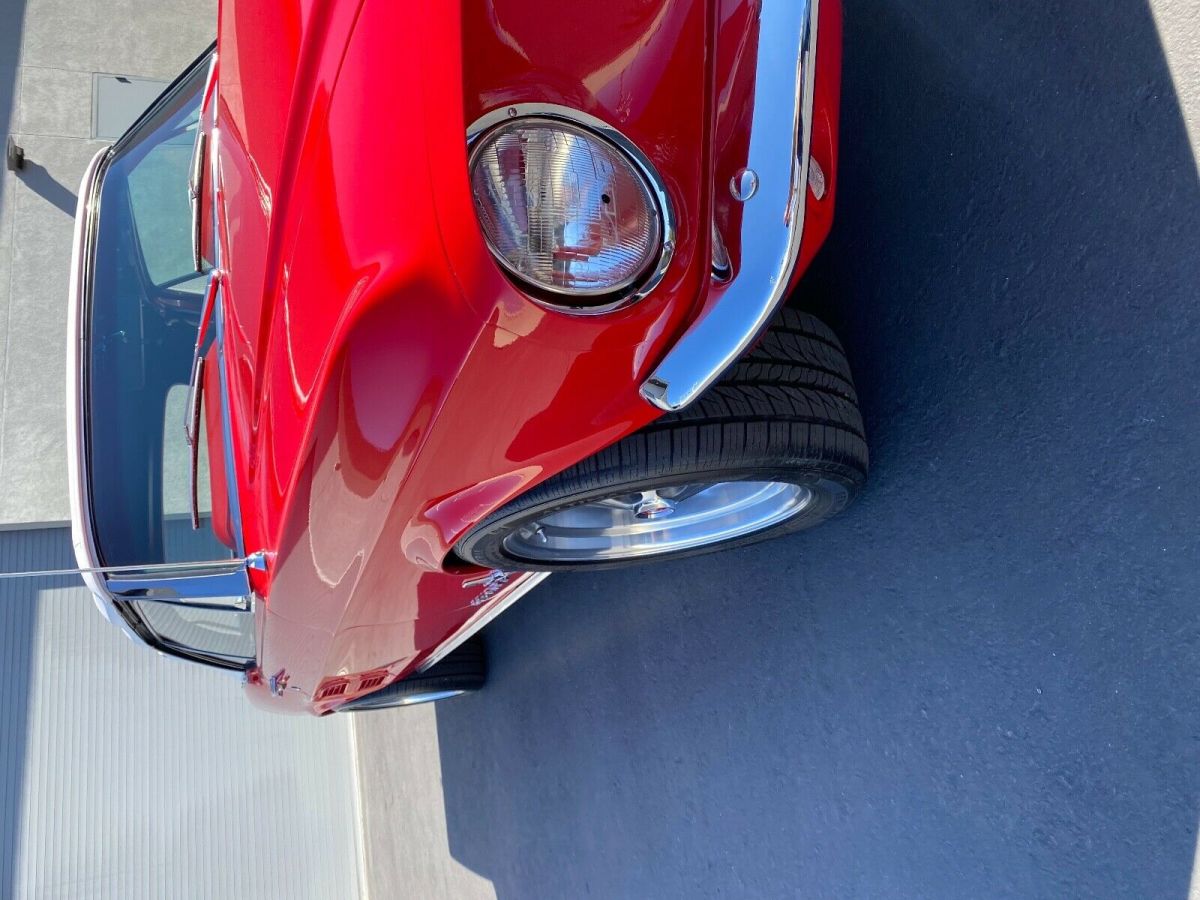 1967 Red Ford Mustang Convertible