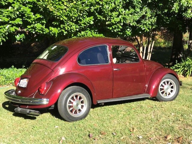 1967 Burgundy Volkswagen Beetle - Classic
