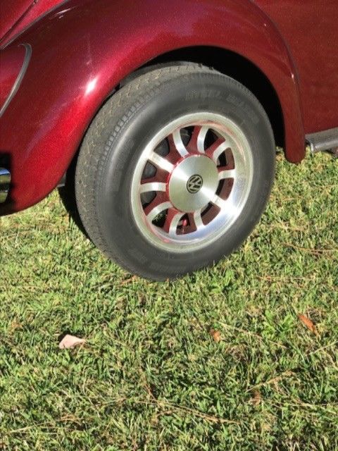 1967 Burgundy Volkswagen Beetle - Classic