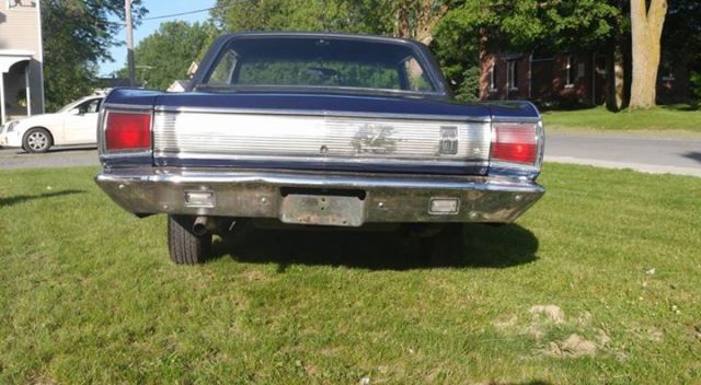 1967 Blue Dodge Dart COUPE