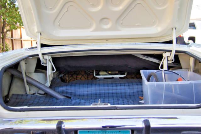 1967 White Dodge Dart