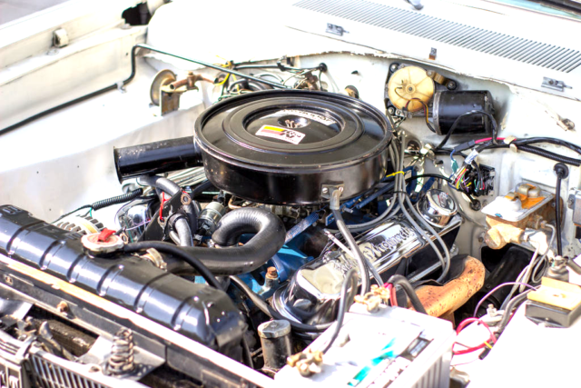 1967 White Dodge Dart