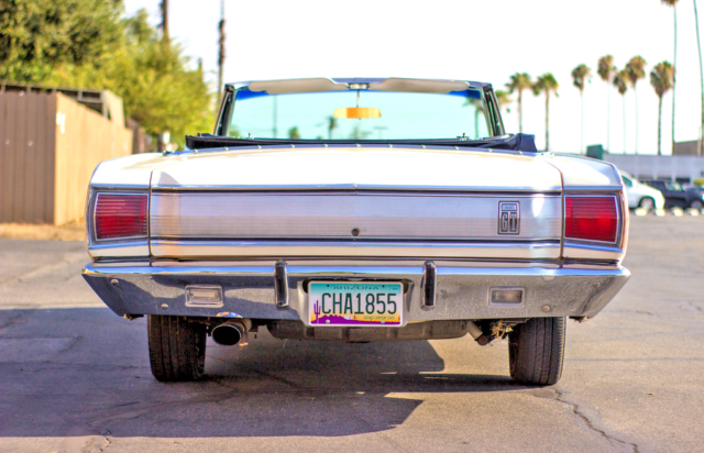 1967 White Dodge Dart