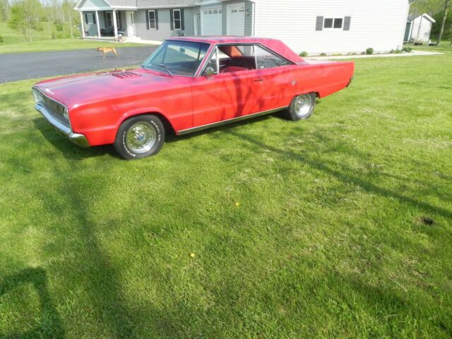1967 Red Dodge Coronet Coupe