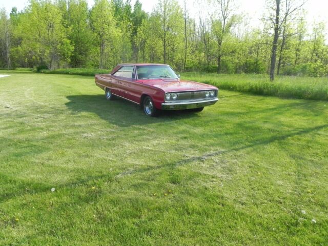 1967 Red Dodge Coronet Coupe