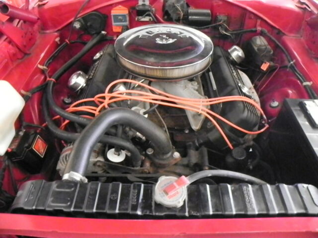 1967 Red Dodge Coronet Coupe