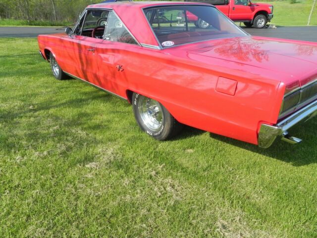 1967 Red Dodge Coronet Coupe