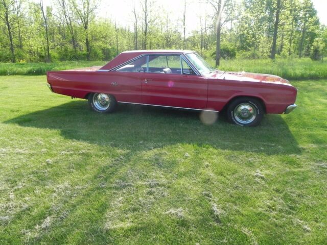 1967 Red Dodge Coronet Coupe