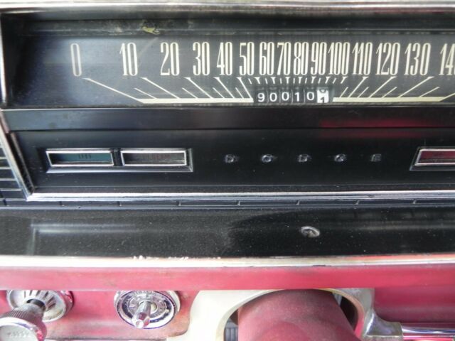 1967 Red Dodge Coronet Coupe