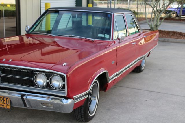 1967 Red Dodge Coronet