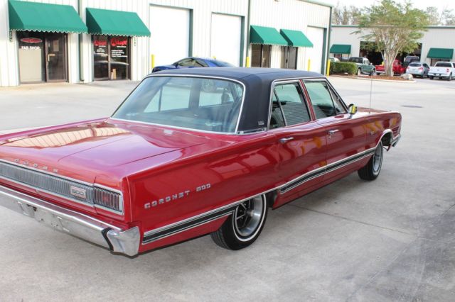 1967 Red Dodge Coronet