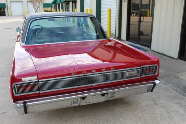 1967 Red Dodge Coronet