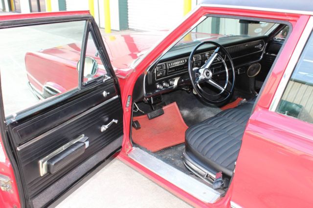 1967 Red Dodge Coronet