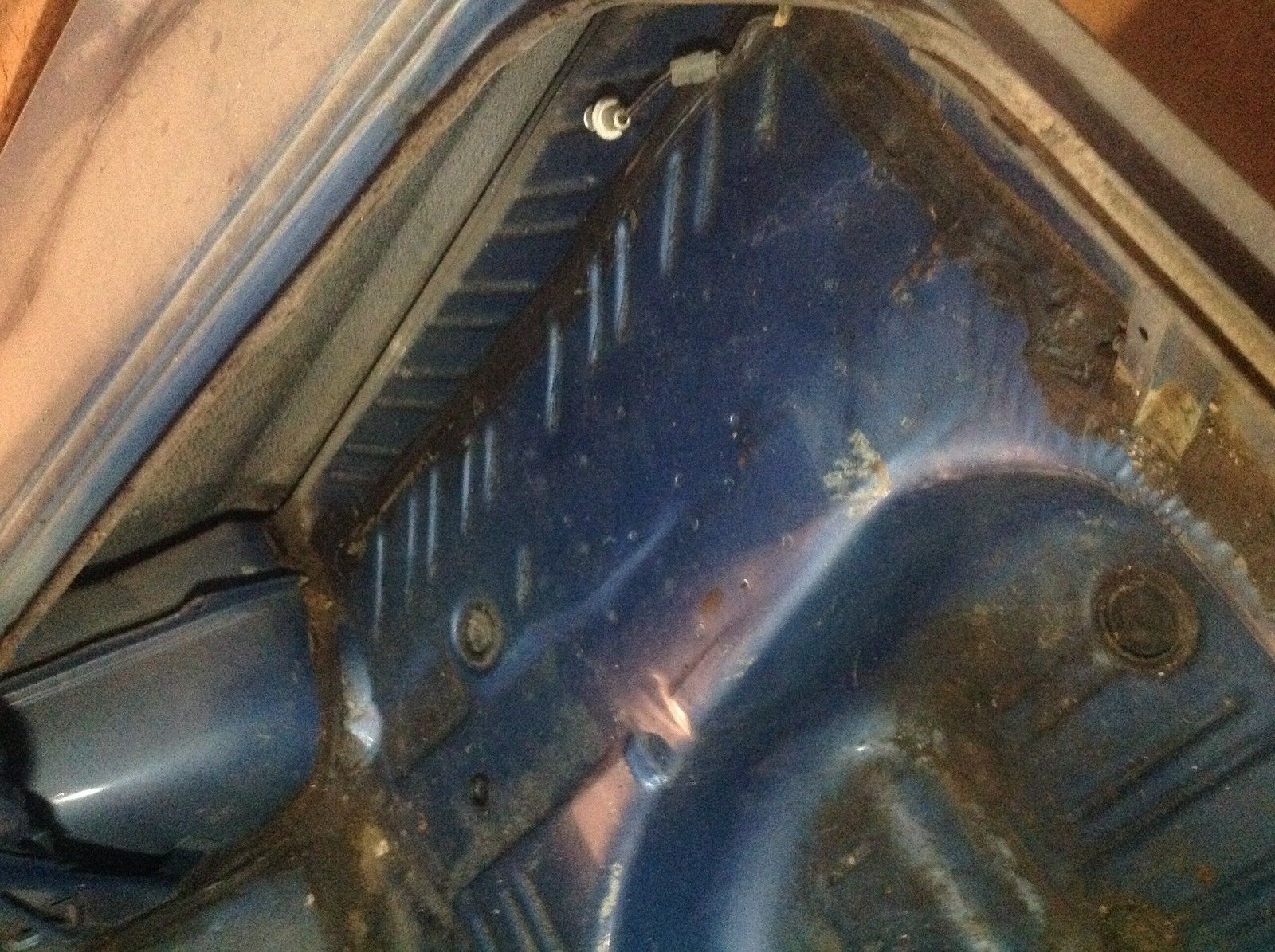 1967 blue & white Dodge Coronet hardtop