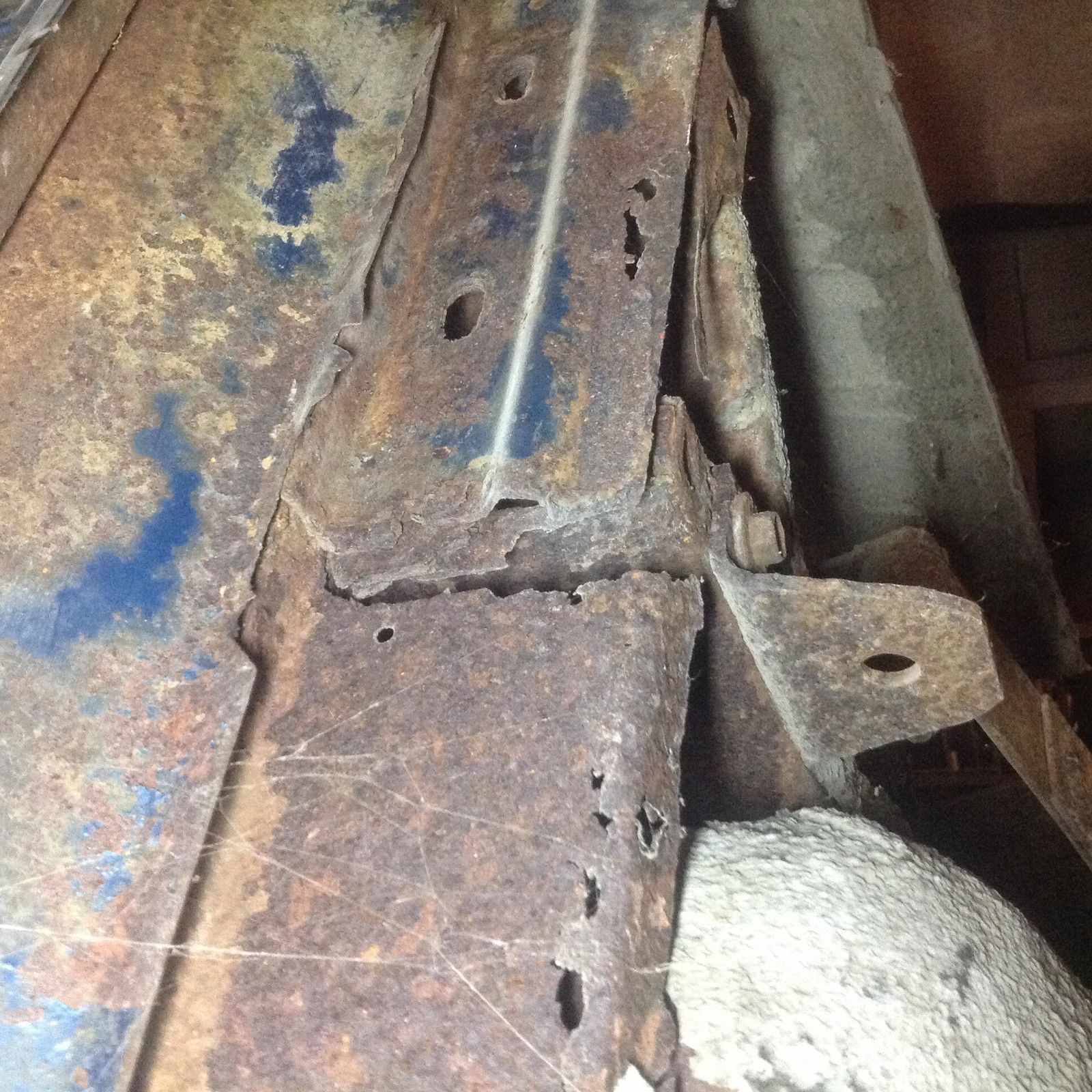 1967 blue & white Dodge Coronet hardtop