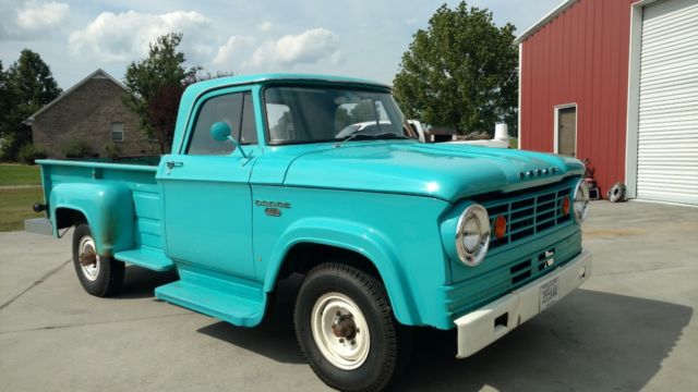 1967 Teal Dodge Other Pickups Standard Cab Pickup