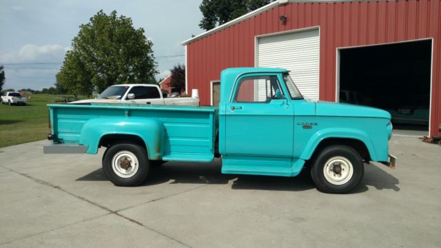 1967 Teal Dodge Other Pickups Standard Cab Pickup