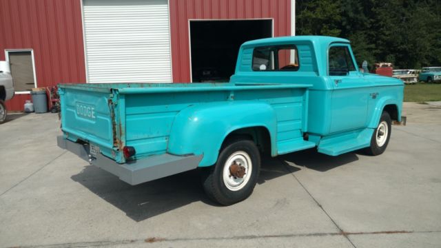 1967 Teal Dodge Other Pickups Standard Cab Pickup