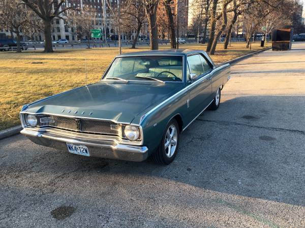 1967 Green Dodge Dart Hardtop