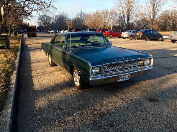 1967 Green Dodge Dart Hardtop