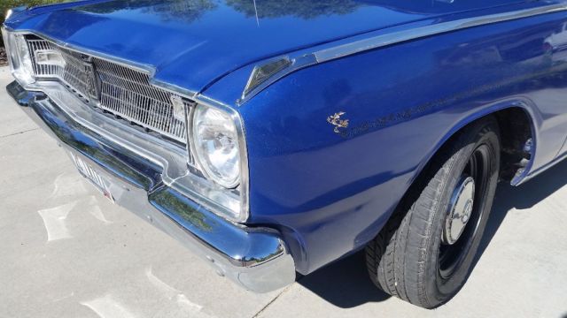 1967 Blue Dodge Dart Coupe