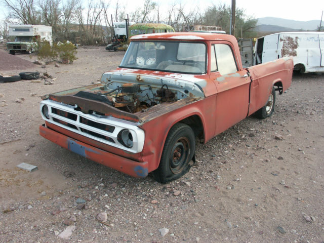 1967 Red Dodge Other Pickups TRUCK