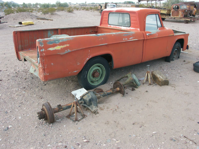 1967 Red Dodge Other Pickups TRUCK