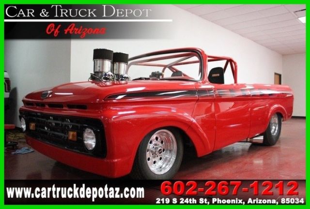 1967 Red Ford F-100