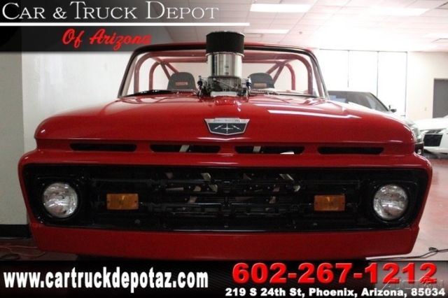 1967 Red Ford F-100