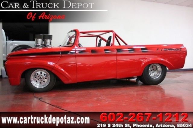 1967 Red Ford F-100