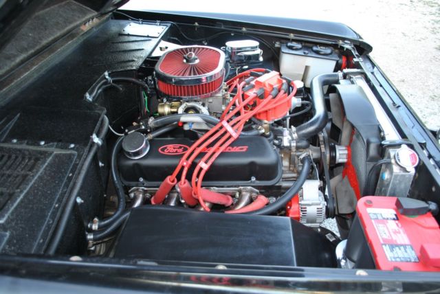 1967 Black Ford Bronco Halfcab
