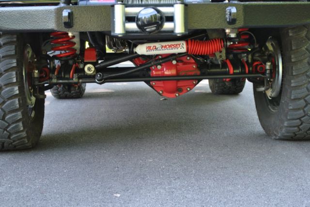 1967 Black Ford Bronco Halfcab