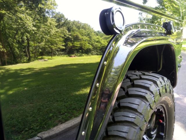1967 Black Ford Bronco Halfcab