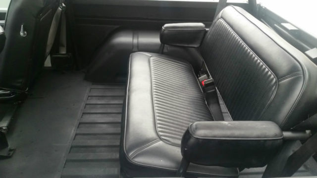 1967 White Ford Bronco SUV