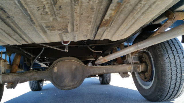 1967 Blue Ford E-Series Van Extended Passenger Van