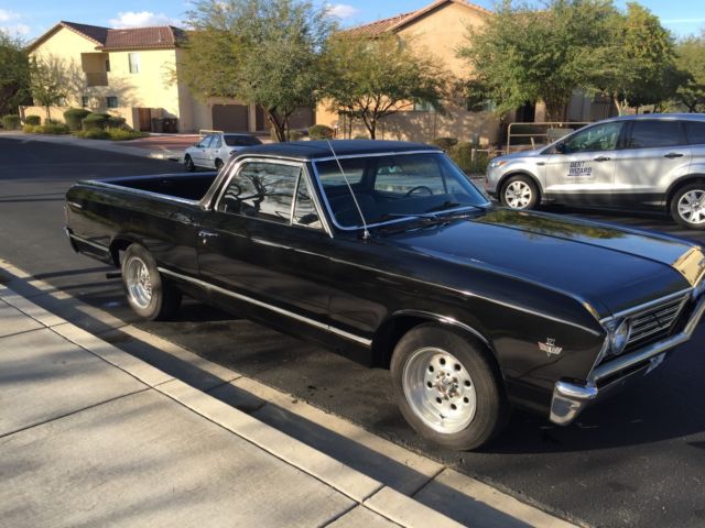 1967 tourquise Chevrolet El Camino Standard Cab Pickup