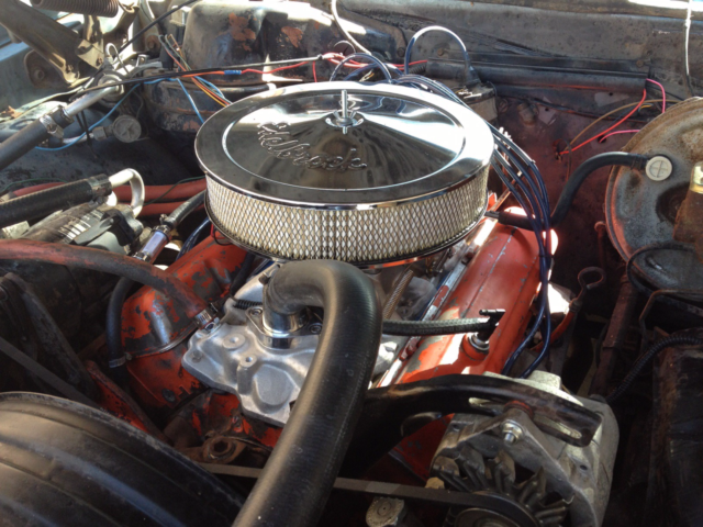 1967 Blue Chevrolet El Camino Standard Cab Pickup