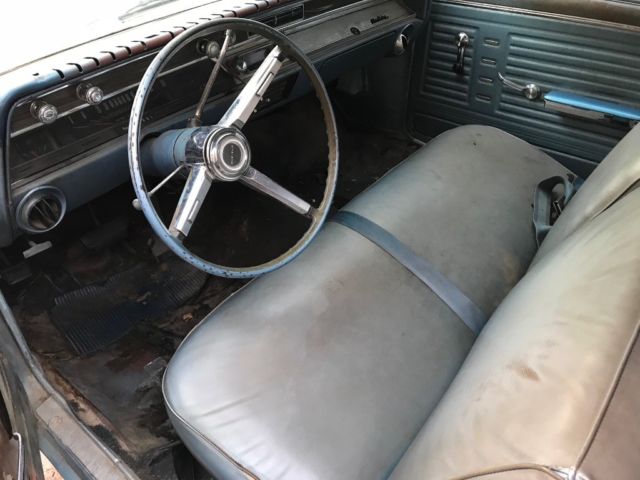 1967 Blue Chevrolet El Camino Standard Cab Pickup