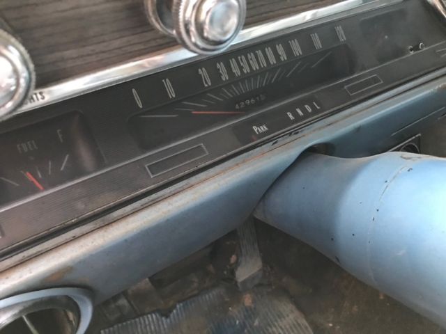 1967 Blue Chevrolet El Camino Standard Cab Pickup