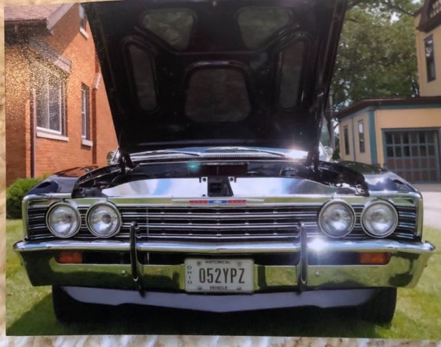 1967 Black Chevrolet El Camino